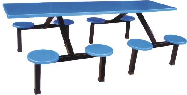 玻璃鋼八位餐臺(tái)1